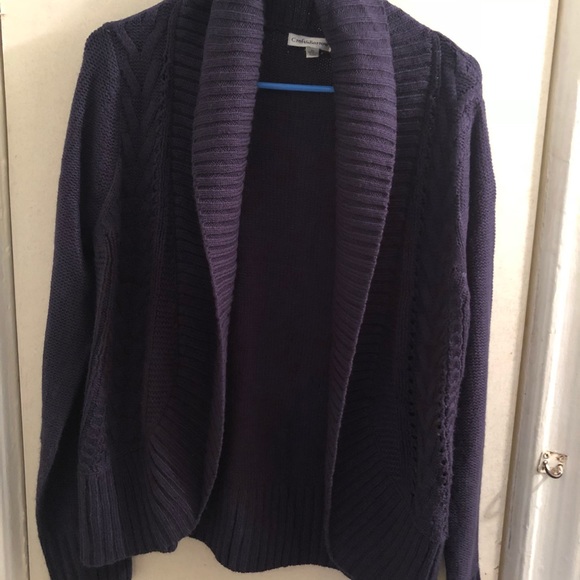 Style&Co Sweater & Croft&Barrow Cardigan - Picture 2 of 7